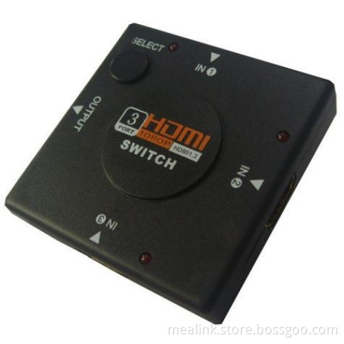 Mini 3 to 1 HDMI Switcher (YL0301S)